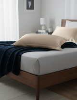ANYHOUZ Pillowcase 50x75cm Gold Pure Real Silk For Comfortable And Relaxing Home Bed