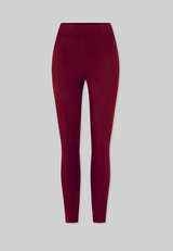 Organic Cotton Leggings, Ruby Wine