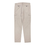 Sisley Cargo Trousers - 34W UK 14 Beige Cotton