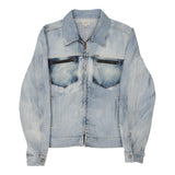 Calvin Klein Jeans Denim Jacket - Large Acid Wash Cotton