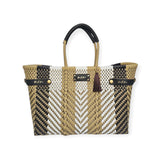 Less Pollution Convertible Handbag to Tote - Champagne