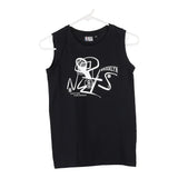 Age 10- 11 Brooklyn NBA Nba NBA Vest - Medium Black Cotton