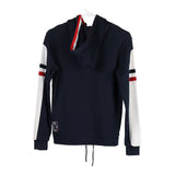 Age 14  Jeckerson Spellout Hoodie - XL Navy Cotton