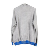 Unbranded Zip Up - XL Grey Cotton Blend