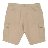 Sea Barrier Cargo Shorts - 38W 11L Beige Cotton
