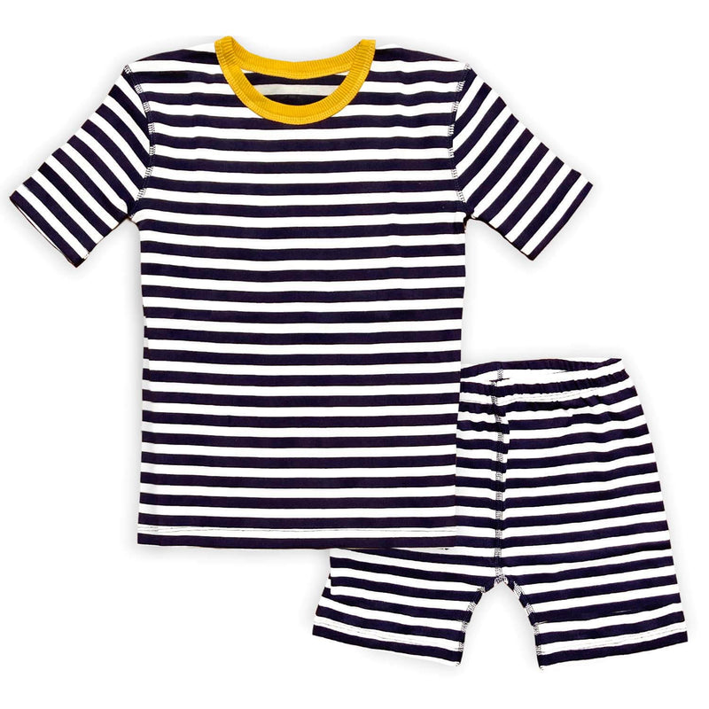 100% Organic Cotton Shortie Pajamas for Kids