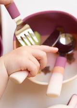 Suction silicone bowl - Pink