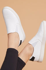 Women's Slip On | White-Acid