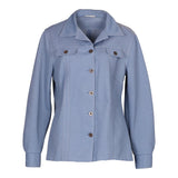 Unbranded Jacket - Large Blue Polyester Blend
