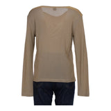 Gianfranco Ferre Jumper - XL Beige Cotton Blend