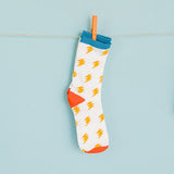 Kids Socks 5-Pack: Organic Cotton Crew Socks