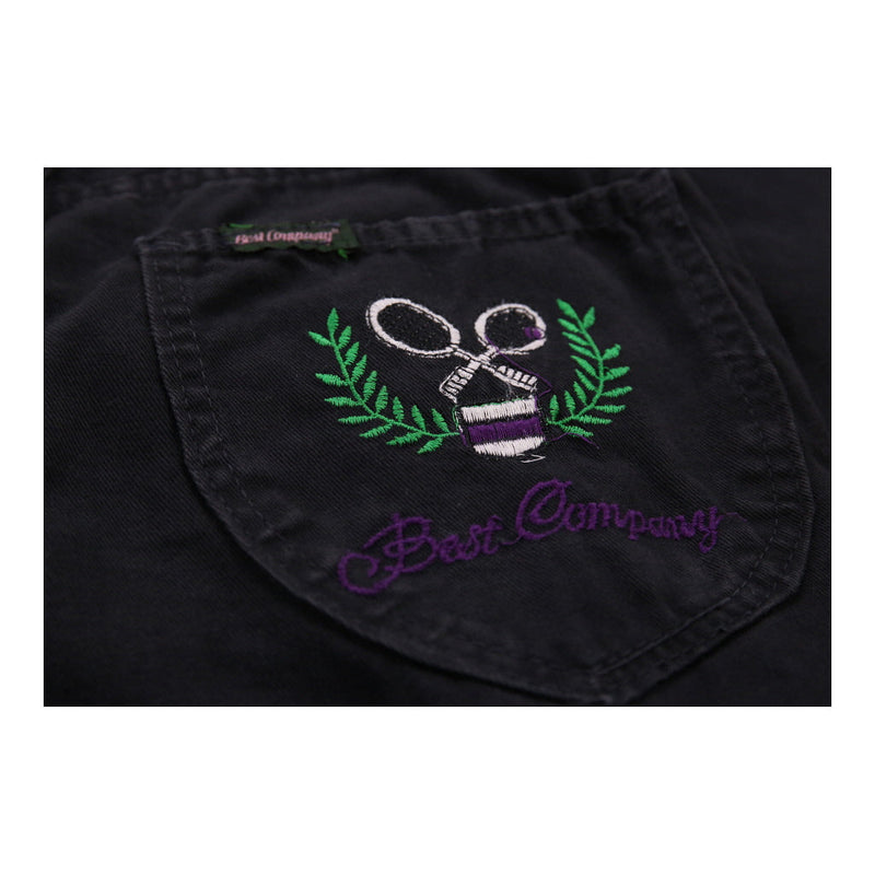 Best Company Embroidered Jeans - 27W UK 8 Black Cotton