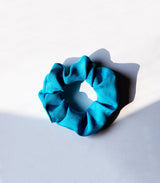 The Scrunchie - Blue jacquard