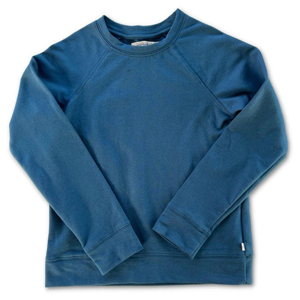 Stevie Raglan Sweatshirt - Peacock Blue - Jackalo