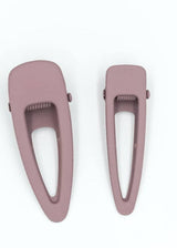 Matte clip set of 2 - Burlwood