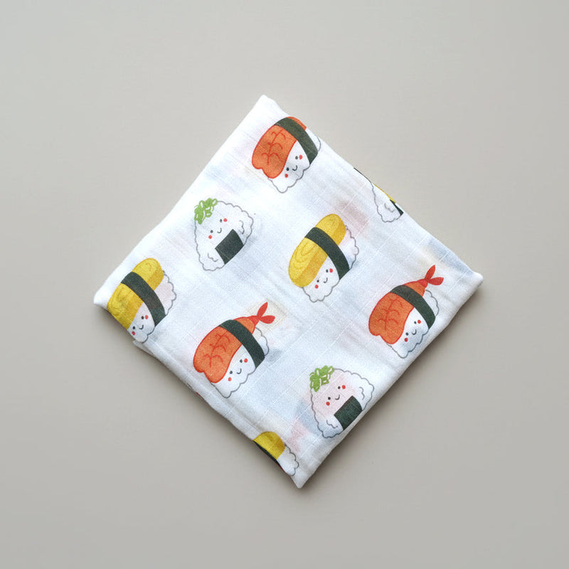 Organic Bamboo Blend Swaddle - Sushi