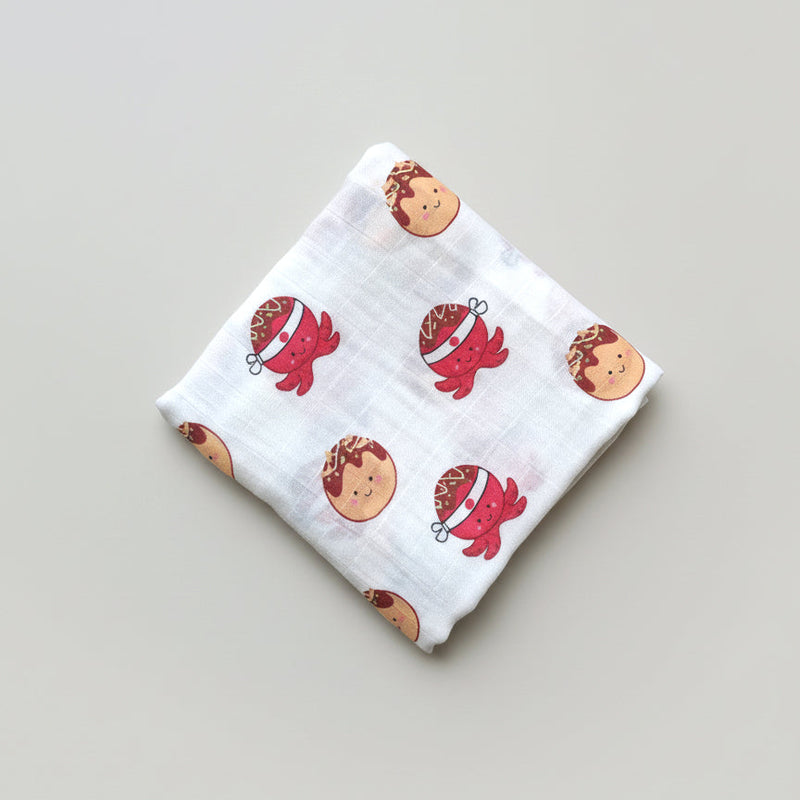 Organic Bamboo Blend Swaddle - Sushi