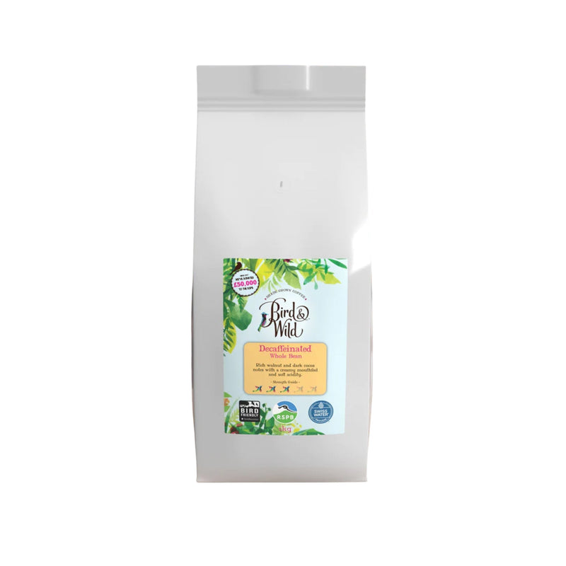 Swiss Water Decaf Organic Coffee, Beans & Ground - 1kg, 200g