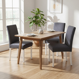 Anyseat Dark Grey Plain Design Chair Cover – Elastic Slipcover with Anti‑Dirt Protection for Dining Room, Kitchen, Wedding, Hotel, Banquet & Restaurant