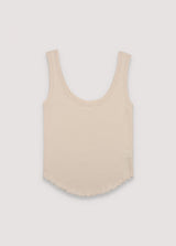 Organic cotton tank top - White