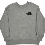 The North Face Sweatshirt - XL Grey Cotton Blend