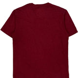Oakley T-Shirt - Small Red Cotton