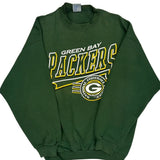 Made In USA Green Bay Packers Logo Athletics Nfl Sweatshirt - XL Green Cotton