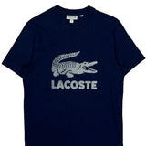 Lacoste T-Shirt - Medium Blue Cotton