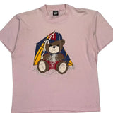 Ralph Lauren Graphic T-Shirt - Medium Pink Cotton