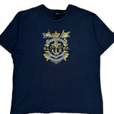 Polo By Ralph Lauren Graphic T-Shirt - XL Navy Cotton