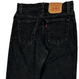 550 Levis Jeans - 28W UK 8 Black Cotton