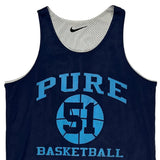 Basketball Nike Jersey - Medium Blue Polyester