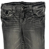 Age 5 True Religion Contrast Stitch Jeans - XS Gray Denim