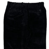 Tommy Hilfiger Cord Pants - 33″ Waist Black Corduroy
