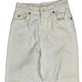 Levis Jeans - 26W UK 8 White Cotton
