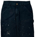 Dakota Grizzly Double Knee Carpenter Trousers - 31W 30L Black Cotton