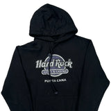 Punta Cana Hard Rock Cafe Hoodie - Large Black Cotton