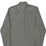 Tommy Hilfiger Checked Shirt - Medium Gray Cotton