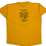 Single Stitch 1980S Rocky River Theatre Russell Athletic Graphic T-Shirt - Large Yellow Cotton