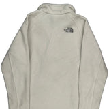 The North Face Fleece Jacket - Medium Cream Polyester