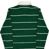 Levis Striped Rugby Shirt - Medium Green Cotton
