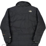 600 Fill The North Face Puffer - Large Black Nylon