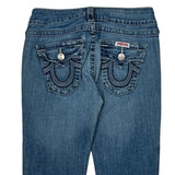 True Religion Boot Cut Jeans - 28W US 2 Blue Cotton