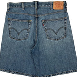 Levis Denim Shorts - 38W 9L Blue Cotton