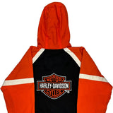Age 7 Harley Davidson Jacket - Small Black Nylon