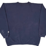 University Of Notre Dame Starter College Sweatshirt - XL Navy Cotton