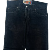 Levis Cord Trousers - 35″ Waist Black Corduroy