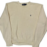 Polo By Ralph Lauren Sweater - 2XL Cream Cotton