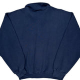 Russell Athletic 1/4 Zip - Medium Navy Cotton