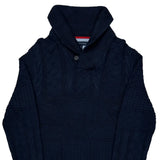 Tommy Hilfiger Sweater - Medium Navy Cotton